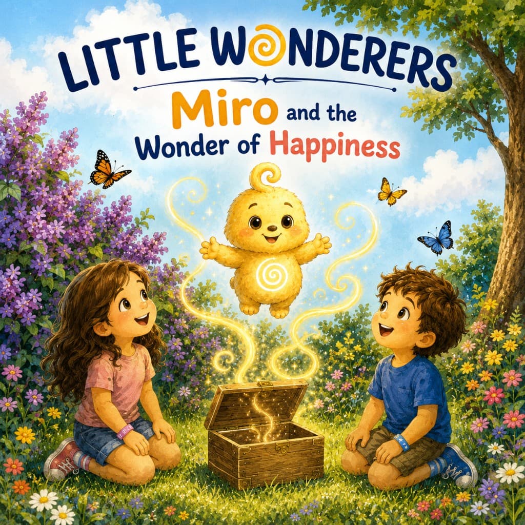 Little Wonderers: Miro and the Wonder of Happiness book cover